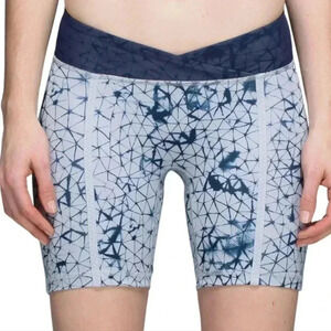 Lululemon Pedal Pace Short  Star Crushed Silver Fox Deep Navy/Deep Navy Women